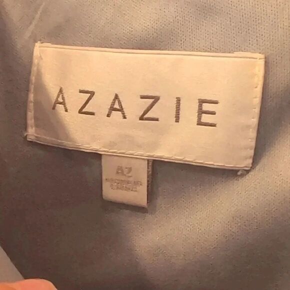 NWT Azazie Juliane Dress / Gown Blue size 2 m114 - Picture 5 of 6